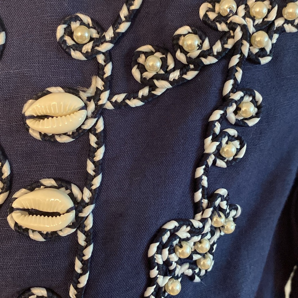 Tory Burch Linen Blouse - Picture 9 of 10